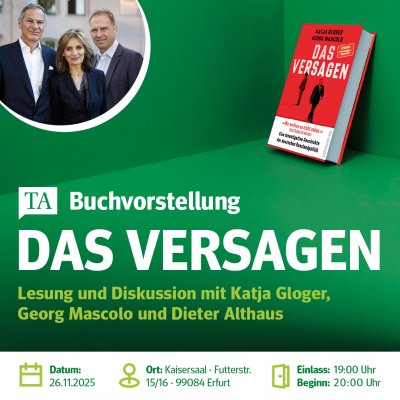 26.11.2025 - Lesung Georg Mascolo: Das Versagen